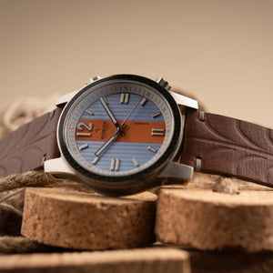 Diviso Tread Orange/Blue Watch at Regard Jewelry in Austin, Texas - Regard Jewelry