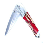 Load image into Gallery viewer, Double Sided Natural Stabilized Cholla Cactus 4&quot; Linerlock Knife with Clip - Regard Jewelry
