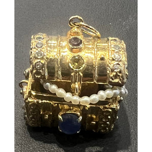 Estate Treasure Chest Pendant at Regard Jewelry in Austin, Texas - Regard Jewelry