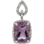 Load image into Gallery viewer, Gemstone &amp; Diamond Pendant at Regard Jewelry in Austin, Texas - Regard Jewelry
