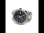 Load and play video in Gallery viewer, Stainless Rolex Datejust With Black Dial at Regard Jewelry in Austin, Texas
