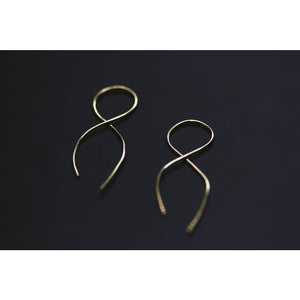 Infinity Gold Earrings at Regard Jewelry in Austin, Texas - Regard Jewelry