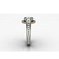 Modern Engagement Ring with Spinning Halo by Regard Jewelry in Austin, Texas - Regard Jewelry
