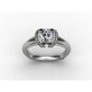 Modern Shoulder Channel Engagement Ring by Regard Jewelry in Austin, Texas - Regard Jewelry