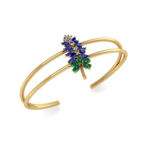 Original Texas Bluebonnet Bracelet at Regard Jewelry in Austin, TEXAS - Regard Jewelry