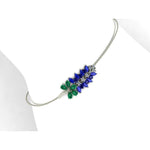 Load image into Gallery viewer, Original Texas Bluebonnet Cable Bracelet at Regard Jewelry in Austin, TEXAS - Regard Jewelry
