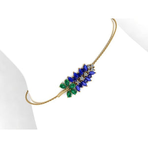 Original Texas Bluebonnet Cable Bracelet at Regard Jewelry in Austin, TEXAS - Regard Jewelry