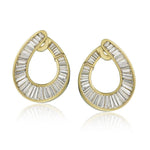 Oscar Heyman Baguette Diamond Vintage Earrings at Regard Jewelry in Austin, Texas - Regard Jewelry
