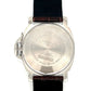Panerai Pam 48 Stainless Steel Complete 40mm Black Dial Crocodile Strap at Regard Jewelry in Austin, - Regard Jewelry