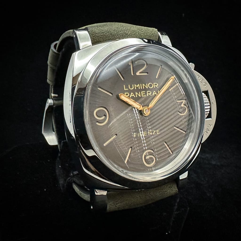 Panerai Special Editions Luminor 1950 3 Days Firenze - PAM00605 - Gray Dial 47mm Special Edition at Regard Jewelry in Austin, Texas - Regard Jewelry