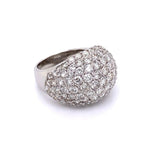 Load image into Gallery viewer, Platinum 5.51tcw Pave Diamond Dome Ring 21.2g, s6.75 at Regard Jewelry in Austin, Texas - Regard Jewelry

