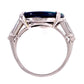 Platinum 5.80ct Black Opal & 1.00tcw Diamond Ring, s7 at Regard Jewelry in Austin, Texas - Regard Jewelry