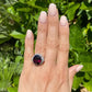Platinum 8.76ct Rhodolite Garnet & .95tcw Diamond Ring 12.1g, s6.25 at Regard Jewelry in Austin, - Regard Jewelry