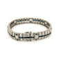 Platinum Art Deco 7.04tcw Diamond & 3.50tcw Sapphire Bracelet 32.3g, 7" at Regard Jewelry in Austin, - Regard Jewelry