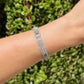 Platinum Art Deco Diamond, Emerald and Onyx Bracelet at Regard Jewelry in Austin, Texas - Regard Jewelry