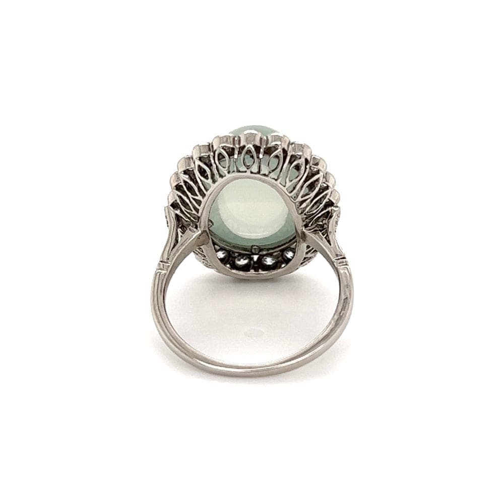 Vintage Moonstone Engagement Ring Set Marquise Opal Wedding Rings Bezel Set  Rose Gold Art Deco Bridal Set Anniversary Promise Rings - Etsy