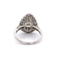 Platinum Art Deco Pear Shape Diamond and Ruby Ring at Regard Jewelry in Austin, Texas - Regard Jewelry
