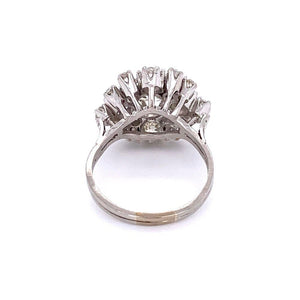 Platinum Art Deco Ring with Old Cushion Diamond at Regard Jewelry in Austin, Texas - Regard Jewelry