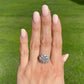 Platinum Art Deco Ring with Old Cushion Diamond at Regard Jewelry in Austin, Texas - Regard Jewelry