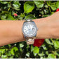 Platinum Rolex Pearlmaster 39mm 18946 Factory Diamond Bezel MOP Diamond Dial Mint w/Box c2005 8.5" - Regard Jewelry