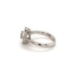 Load image into Gallery viewer, Platinum Round Brilliant Diamond Rose Cut Diamond Ring at Regard Jewelry in Austin, Texas - Regard Jewelry

