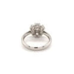 Load image into Gallery viewer, Platinum Round Brilliant Diamond Rose Cut Diamond Ring at Regard Jewelry in Austin, Texas - Regard Jewelry
