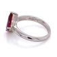 Platinum Shield Rubelite Tourmaline at Regard Jewelry in Austin, Texas - Regard Jewelry