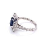 Load image into Gallery viewer, Platinum Sophia D Diamond and Sapphire Ring at Regard Jewelry in Austin, Texas - Regard Jewelry
