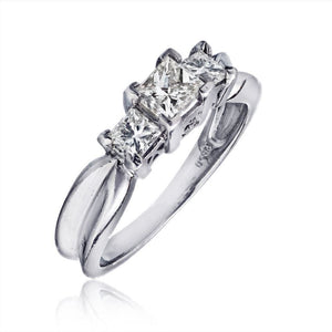 PRINCESS CUT DIAMOND 0.75CTTW AT REGARD JEWELRY IN AUSTIN, TX. - Regard Jewelry