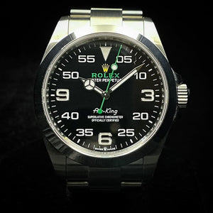 Rolex Air-King 126900- MINT Full Set (2022) at Regard Jewelry in Austin, Texas - Regard Jewelry
