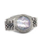 Load image into Gallery viewer, ROLEX DATEJUST 36 MM WITH AFTERMARKET DIAMOND BEZEL AT REGARD JEWELRY IN AUSTIN, TEXAS - Regard Jewelry
