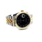 ROLEX DATEJUST BLACK DIAL TWO TONE, STAINLESS AND 18K YELLOW MENS WATCH AT REGARD JEWELRY IN AUSTIN, - Regard Jewelry