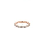 Rose Gold Anniversary Diamond Band at Regard Jewelry in Austin, Texas - Regard Jewelry