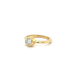Load image into Gallery viewer, Round Brilliant Bezel Set Diamond Ring at Regard Jewelry in Austin, Texas - Regard Jewelry
