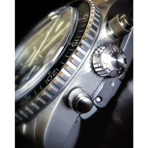 Seaholm Flats Chronograph Watch Black Dial at Regard Jewelry in Austin, Texas - Regard Jewelry