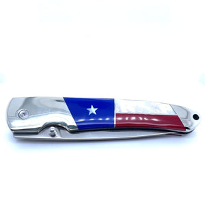 Single Sided Sided Patriotic Collection 4" Linerlock Knife at Regard Jewelry in Austin, Texas - Regard Jewelry