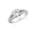 Load image into Gallery viewer, Split Shank Engagement Ring by Ron Rosen at Regard Jewelry in Austin, Texas - Regard Jewelry
