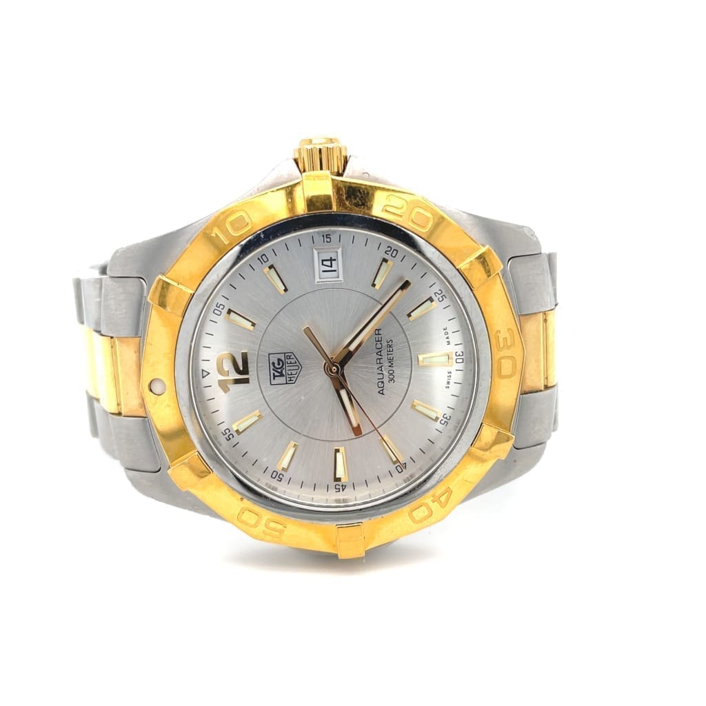 TAG HEUER AQUARACER TWO TONE MEN'S WATCH AT REGARD JEWELRY IN AUSTIN, TEXAS - Regard Jewelry