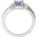 Load image into Gallery viewer, Tanzanite &amp; Diamond Accented Ring at Regard Jewelry in Austin, Texas - Regard Jewelry
