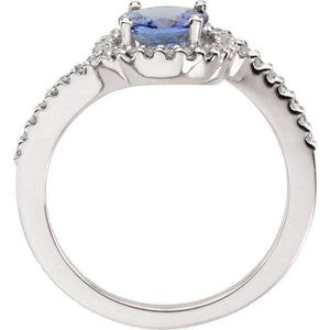 Tanzanite & Diamond Accented Ring at Regard Jewelry in Austin, Texas - Regard Jewelry