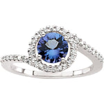 Load image into Gallery viewer, Tanzanite &amp; Diamond Accented Ring at Regard Jewelry in Austin, Texas - Regard Jewelry
