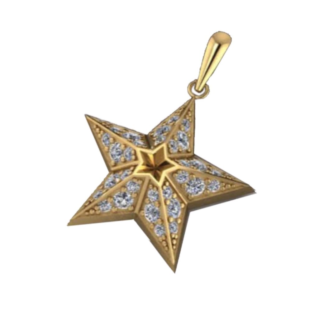 Texas Star Necklace at Regard Jewelry in Austin Texas -