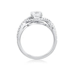 Load image into Gallery viewer, Twisted Halo Engagement Ring by Ron Rosen at Regard Jewelry in Austin Texas - Regard Jewelry

