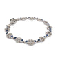 Vintage Platinum, Diamond and Sapphire Bracelet at Regard Jewelry in Austin, Texas - Regard Jewelry