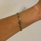 Vintage Platinum, Diamond and Sapphire Bracelet at Regard Jewelry in Austin, Texas - Regard Jewelry