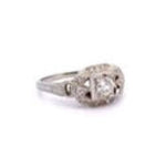 Load image into Gallery viewer, WG Art Deco Old European Diamond Ring at Regard Jewelry in Austin, Texas - Regard Jewelry
