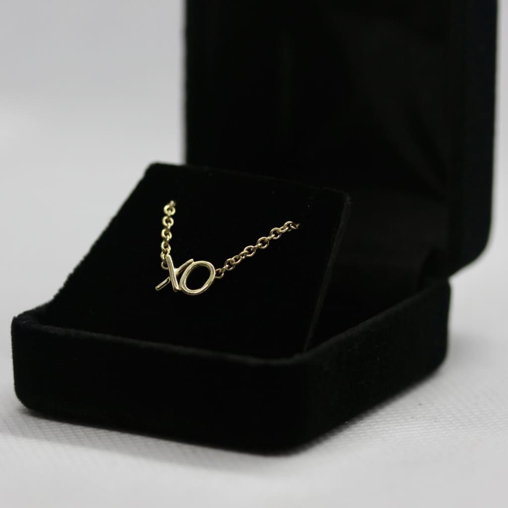 'XO' SOLID GOLD NECKLACE AT REGARD JEWELRY IN AUSTIN, TEXAS - Regard Jewelry