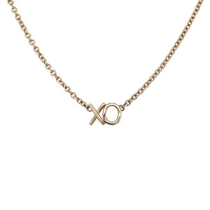 'XO' SOLID GOLD NECKLACE AT REGARD JEWELRY IN AUSTIN, TEXAS - Regard Jewelry